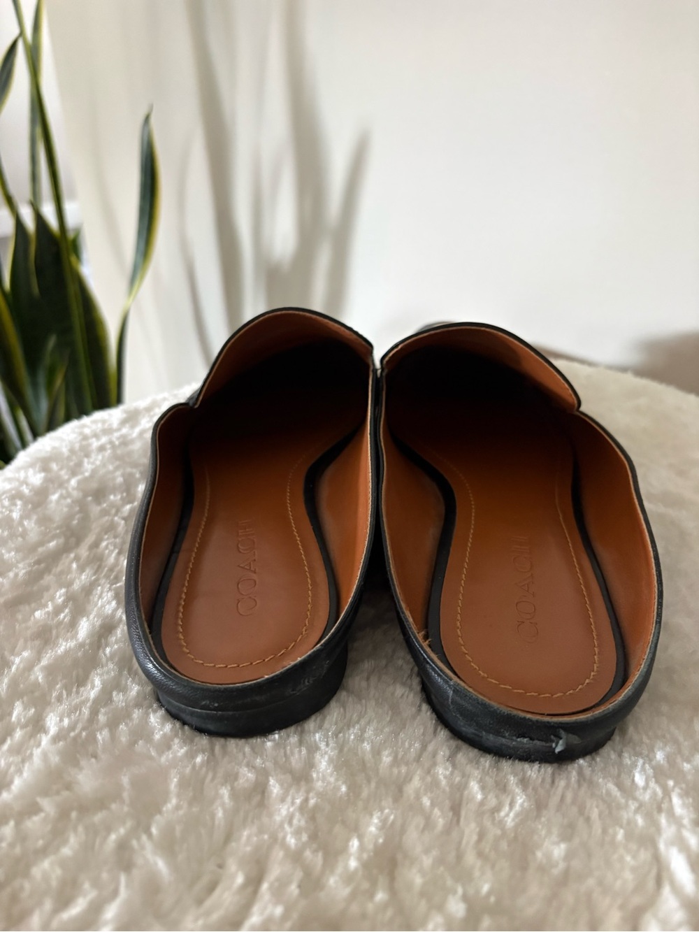 Coach Slip On Flats Dress Shoes - Picture 4 of 8